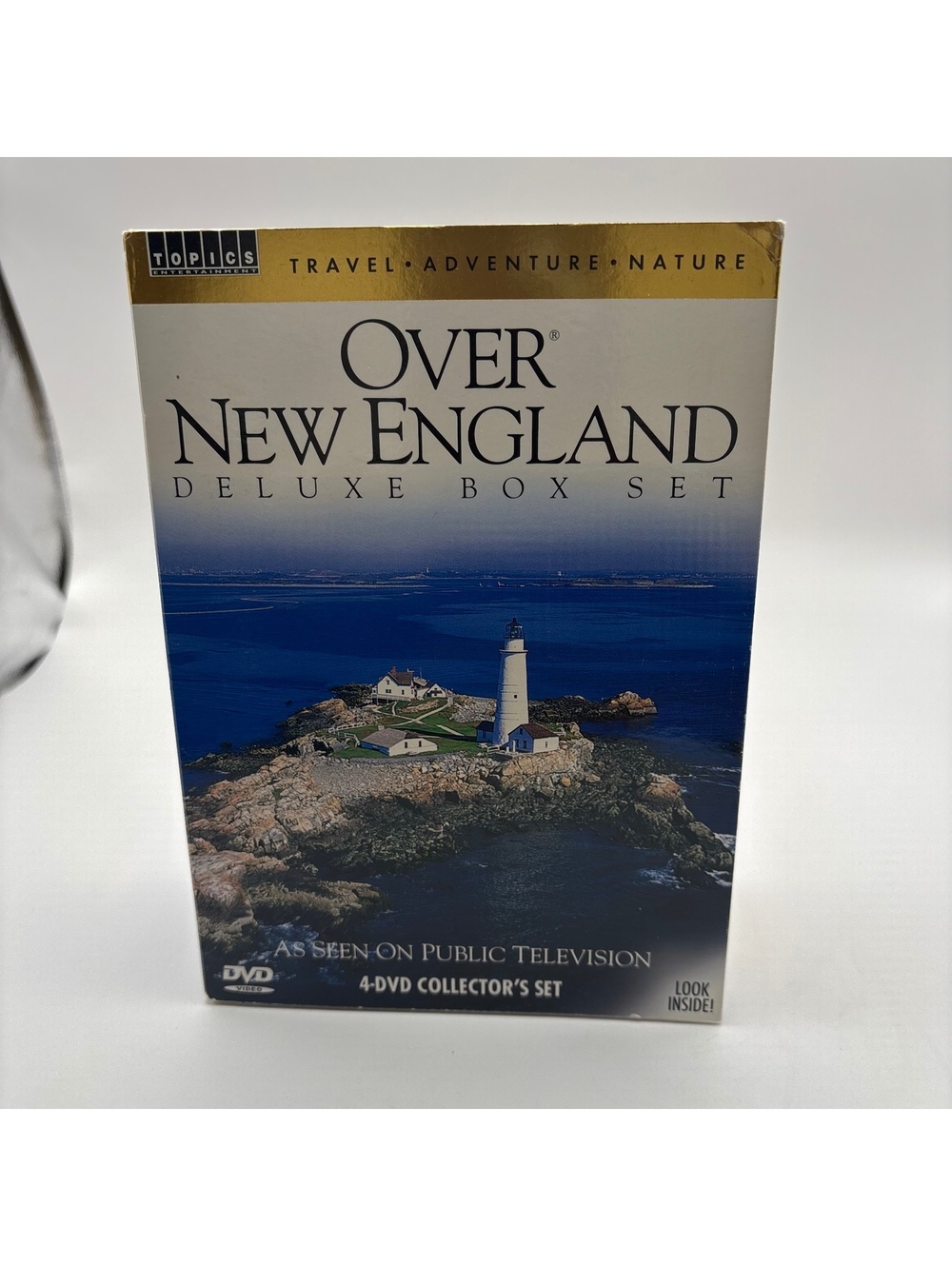 Over New England Deluxe Box Set 4-DVD Collector's Set Travel Adventure Nature